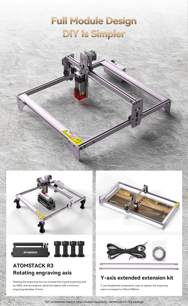 ATOMSTACK A5 Pro 40W Laser Engraver