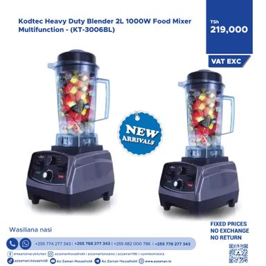 Kodtec Heavy-Duty Blender 2L