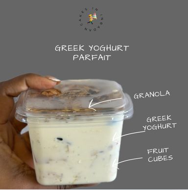 Greek Yoghurt Parfait.
