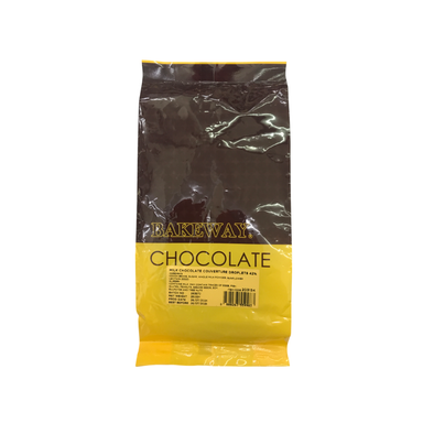 Bakeway Milk Chocolate Couverture Droplets 42% 250g