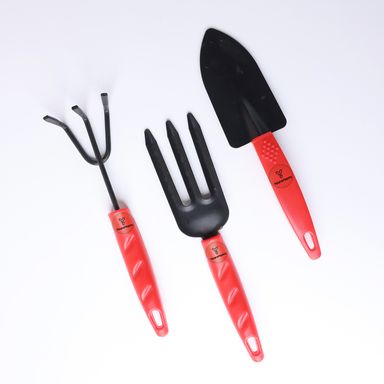 Garden Tool Kit 3 Pieces--Shovel, Cultivator, Weeder