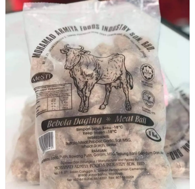 Armiya Bebola Daging Bakso - Kecil/Besar