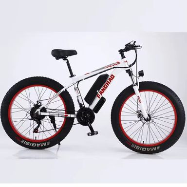 Fat Tire Electric Bike Waterproof Electric Fat Bike Kit Front 500w Downhill Bicycle