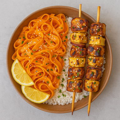 Teriyaki Piletina s Salatom od Mrkve