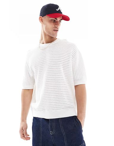 T-Shirt en maille texturé
