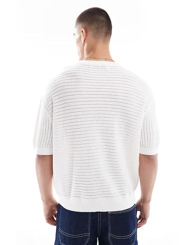 T-Shirt en maille texturé