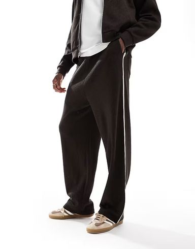 Pantalon de Jogging Oversize et Texturé