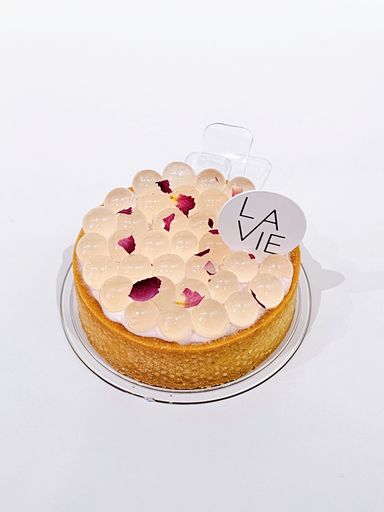 Lychee Rose Tart