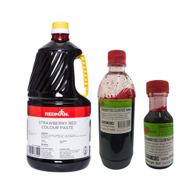 Redman Strawberry Red Color Paste