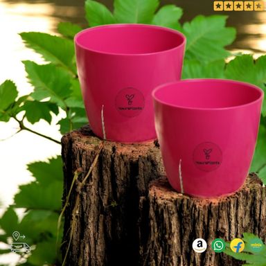 Valencia Planters | Pack of 2 | Pink Pot