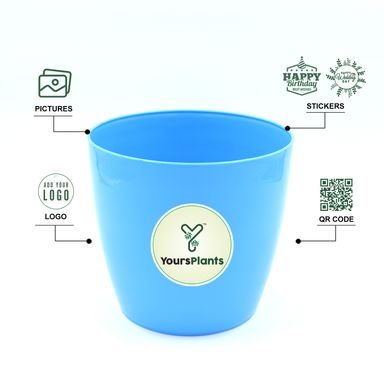 Valencia Planters | Pack of 2 | Blue Pot