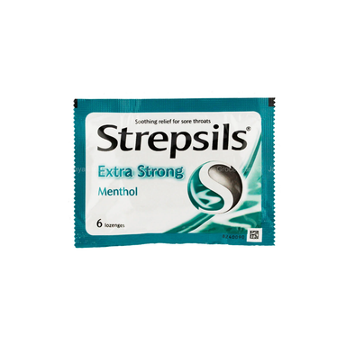 STREPSILS EXTRA STRONG 6PCS