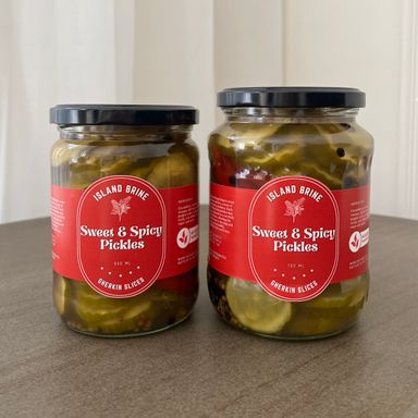 Gherkin Slices | Sweet and Spicy Pickles