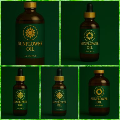 Earth Kissed by Beauty Sun Flower Body Oil SB 