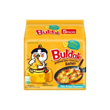 SAMYANG H/CHICKEN RAMEN CHEESE 5*140G