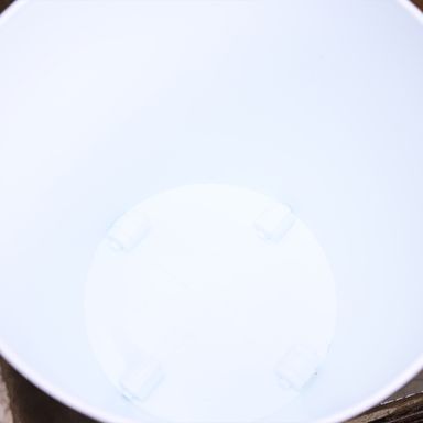 Large Planters with Wheels | 12Inch Planter | White 