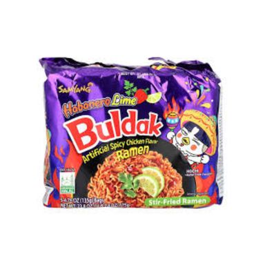 SAMYANG BULDAK HABANERO LIME RAMEN 5*135G