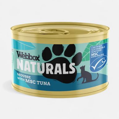 Webbox Natural Cat Mousse Tuna 85G