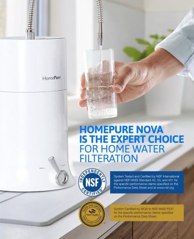 Home pure filtre complet Nova Mobile Minéraux-Médicale 