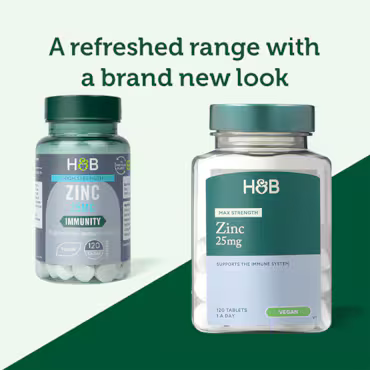 Holland & Barrett Zinc 25mg 120 Tablets