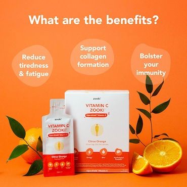 Zooki Vitamin C 1000mg 15ml 30 Sachets
