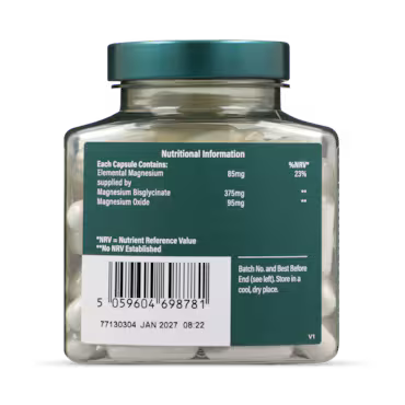 Holland & Barrett Magnesium Glycinate 375mg 90 Capsules