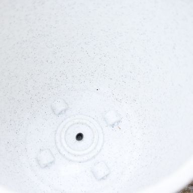 Milano Large Planters with Wheels | 12Inch Planter | White