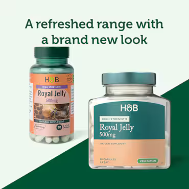 Holland & Barrett High Strength Royal Jelly 500mg 90 Capsules