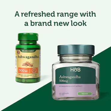Holland & Barrett Ashwagandha 500mg 30 Capsules