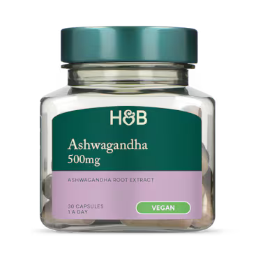 Holland & Barrett Ashwagandha 500mg 30 Capsules