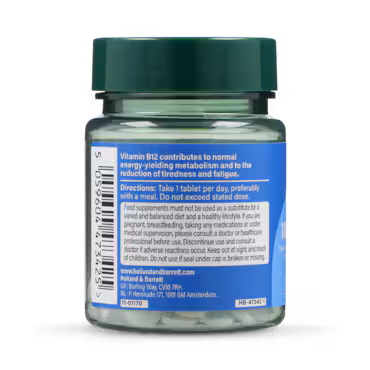 Holland & Barrett Vitamin B12 100ug 60 Tablets  4.