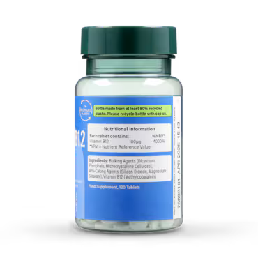 Holland & Barrett Vitamin B12 100ug 120 Tablets