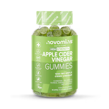 Novomins Apple Cider Vinegar Vitamins 60 Gummies