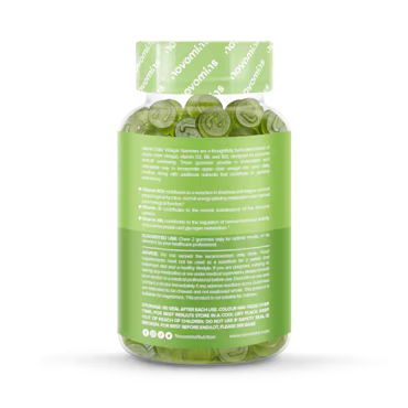 Novomins Apple Cider Vinegar Vitamins 60 Gummies