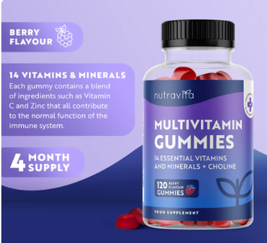 Multivitamin Gummies - 120 Vegan Gummies