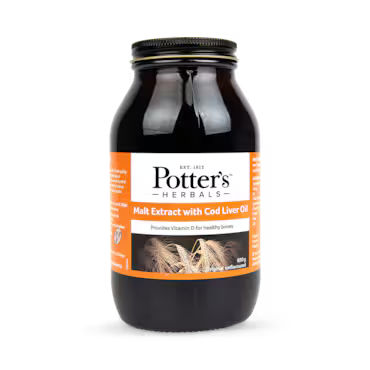 Potters Original Malt Extract (with Cod Liver Oil) 650g