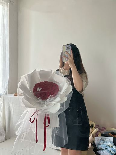 33 stalk Soap Rose Bouquet 