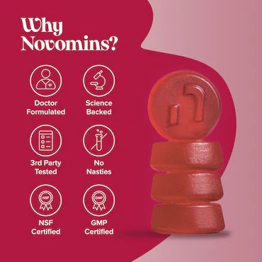 Novomins Testo-Boost 60 Gummies