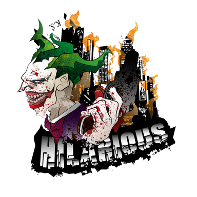 Hilarious Joker Sticker 