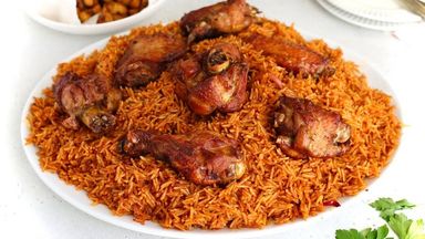 Riz Gras + Poulet frit - DEM'S ARTS