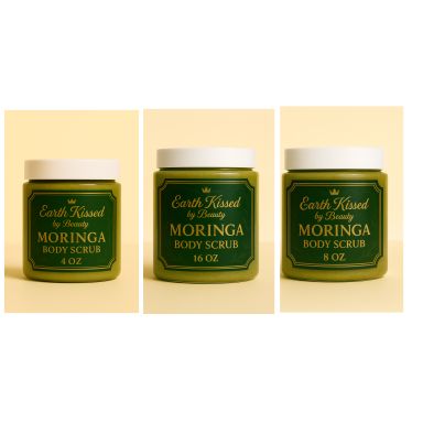 Earth Kissed by Beauty Moringa Body Scrub SB