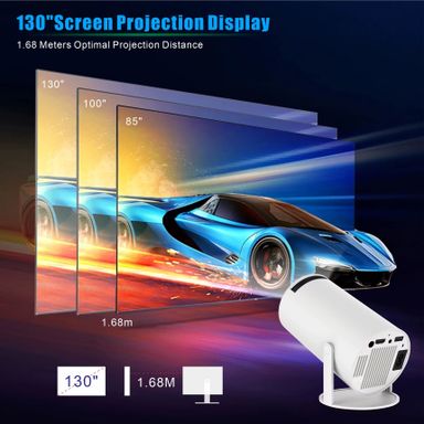 Tripsky Hy300 Pro Projector HY320 Mini 4k Smart Android 11 Home Theater Projecteur Portable HD Proyector Smart Projector