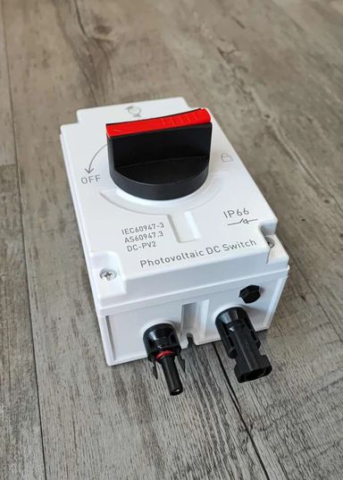DR Light LONQ-40 40Amp Solar Photovoltaic DC Isolator Switch Light (10006626)