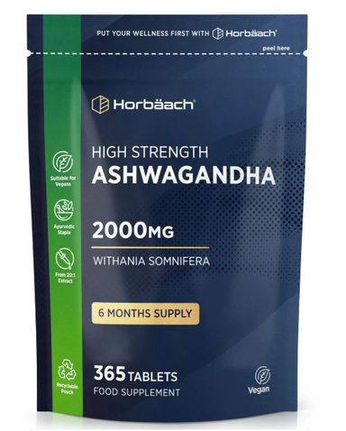 Ashwagandha 2000 mg | 365 Tablets