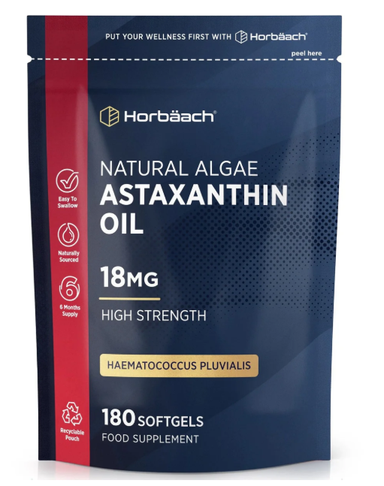 Astaxanthin 18 mg | 180 Softgels