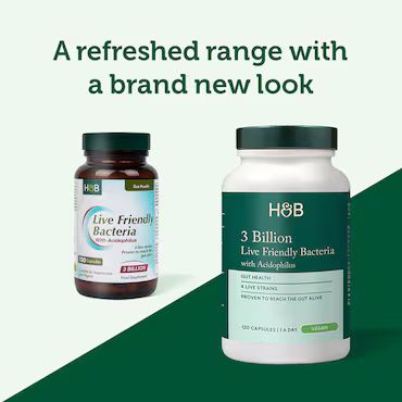 Holland & Barrett Live Friendly Bacteria with Acidophilus 3 Billion 120 Capsules