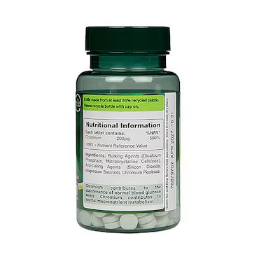 Holland & Barrett Chromium Picolinate 100 Tablets 200ug