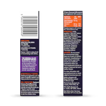 Sambucol Immuno Forte 15 Effervescent Tablets