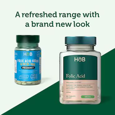 Holland & Barrett Folic Acid & Vitamin D3 180 Tablets