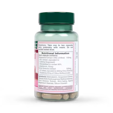 Holland & Barrett Double Strength Grapeseed Extract 100mg 50 Capsules
